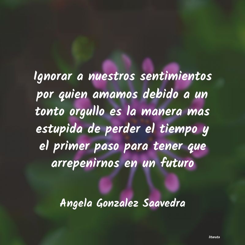 Frases de Angela Gonzalez Saavedra