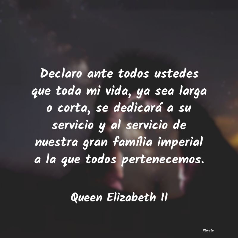 Frases de Queen Elizabeth II