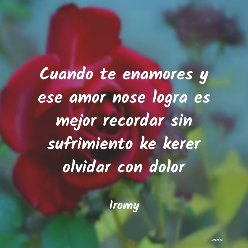 Frases de Iromy