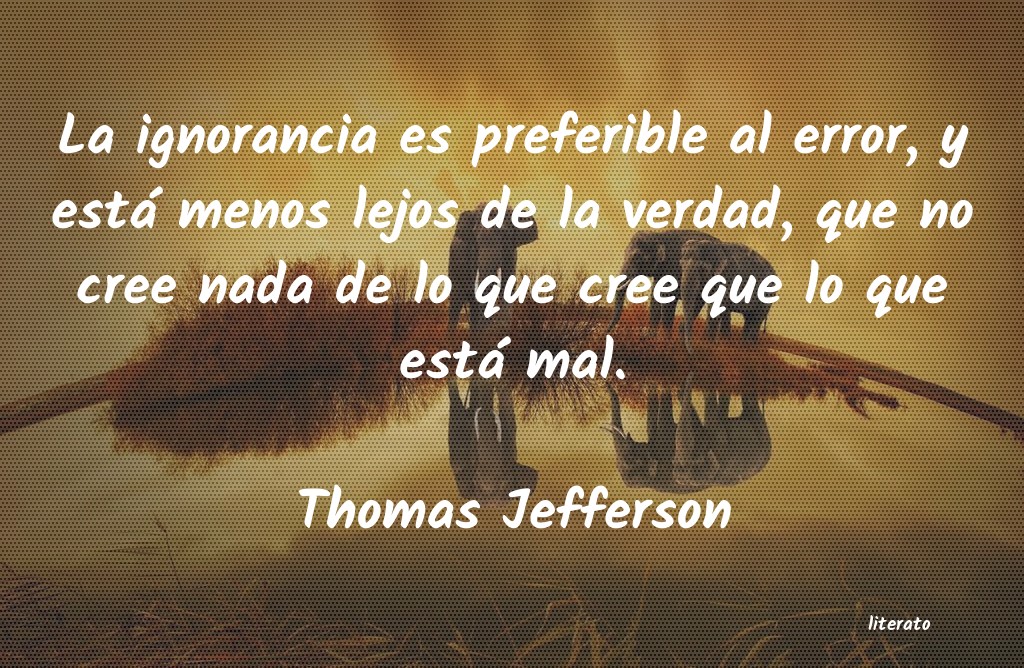 thomas jefferson pensamientos