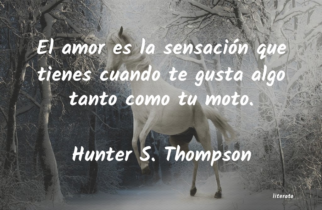 frases de Hunter S. Thompson
