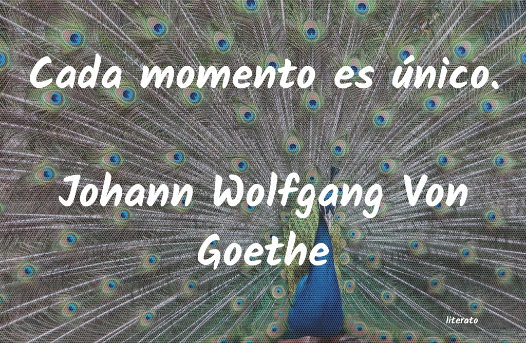 frases de Johann Wolfgang Von Goethe