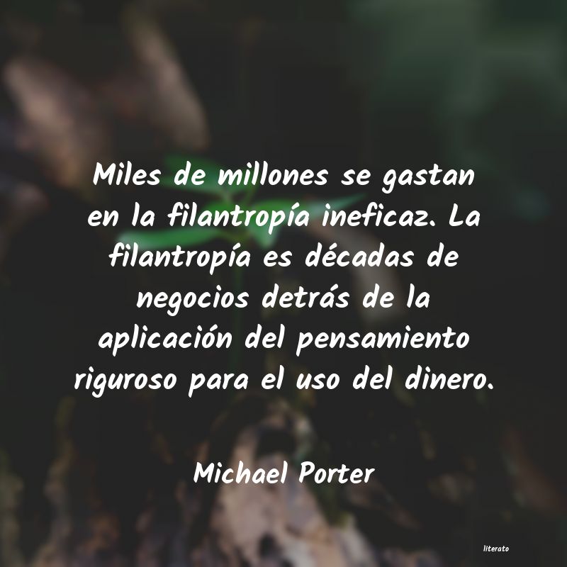 Frases de Michael Porter