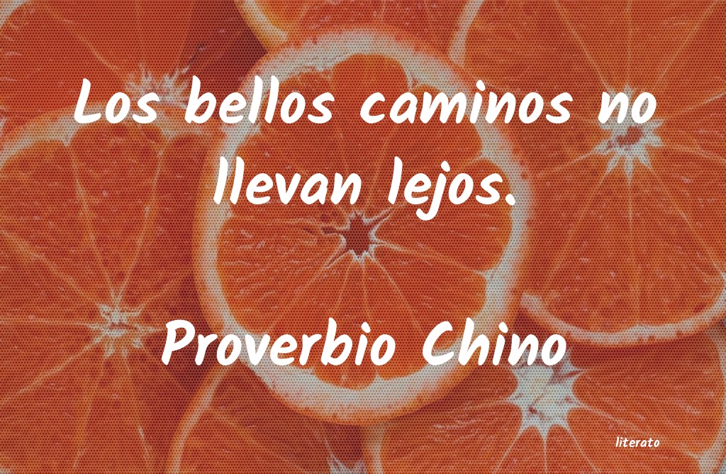 Frases de Proverbio Chino