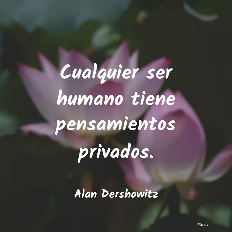 frases de Alan Dershowitz