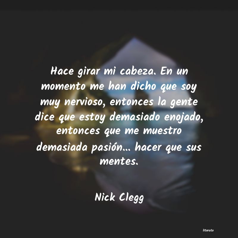 frases de Nick Clegg