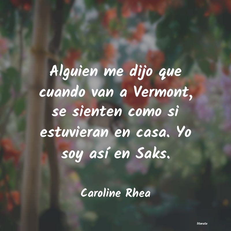 Frases de Caroline Rhea