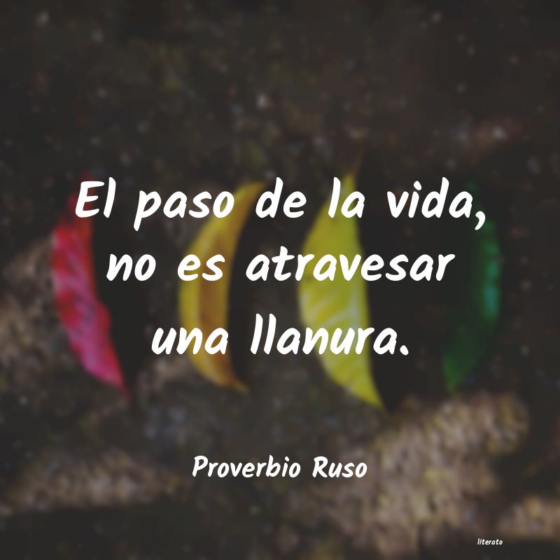 Frases de Proverbio Ruso