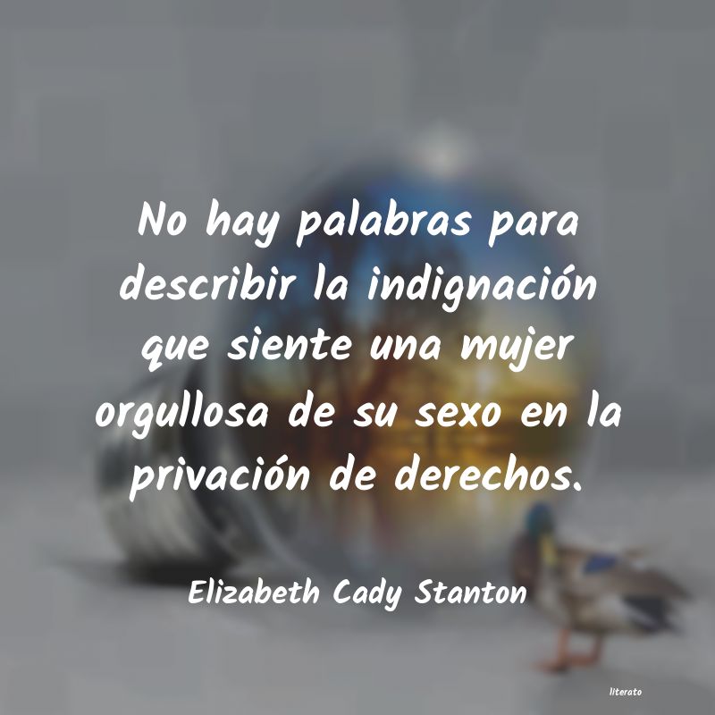 Frases de Elizabeth Cady Stanton