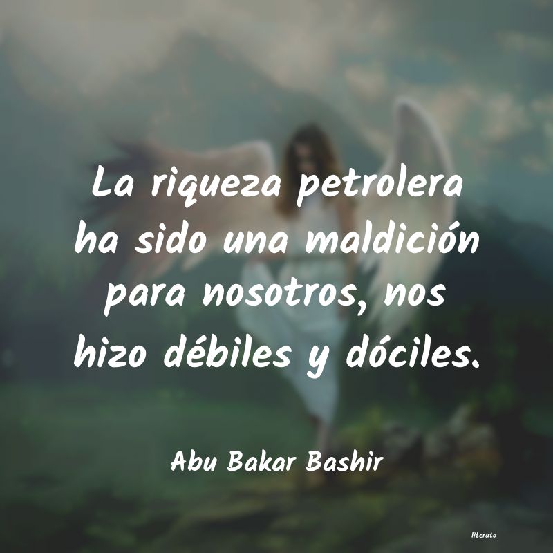 frases de Abu Bakar Bashir