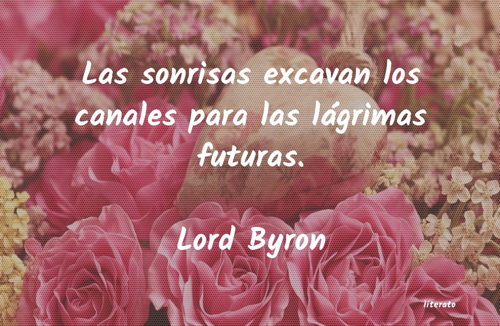 frases de Lord Byron