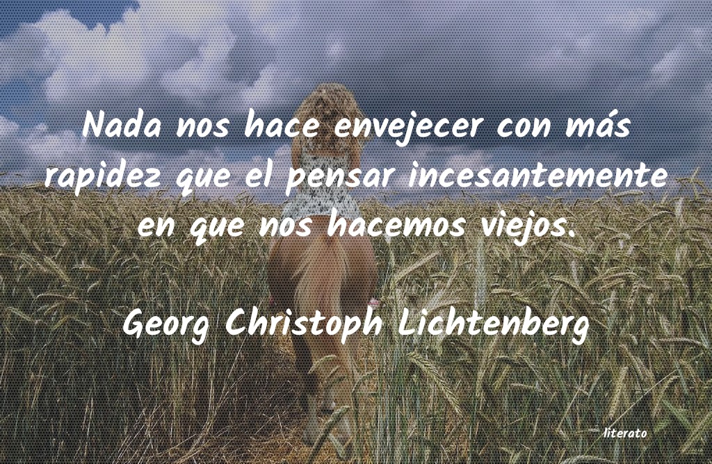 Frases de Georg Christoph Lichtenberg