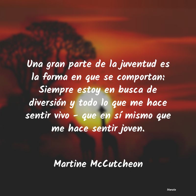 Frases de Martine McCutcheon