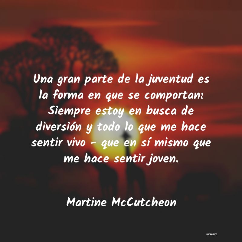 frases de Martine McCutcheon