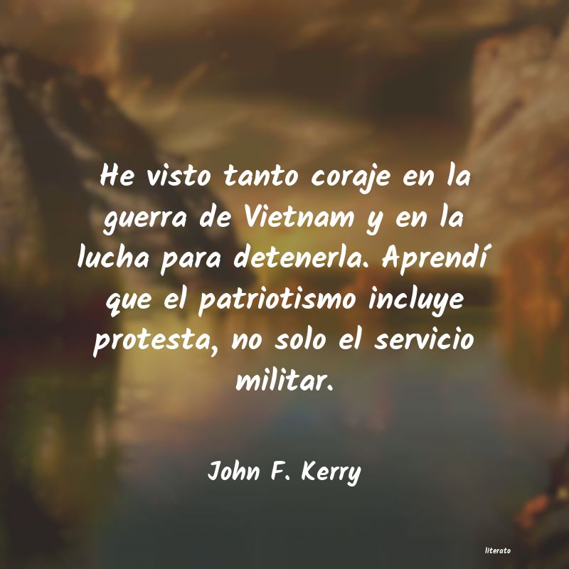 Frases de John F. Kerry