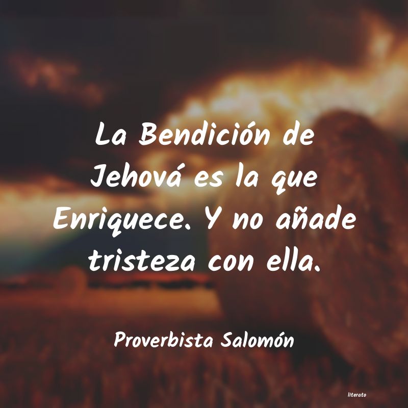 frases de Proverbista Salomón