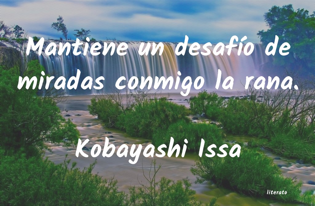 Frases de Kobayashi Issa