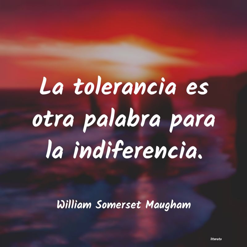 frases de William Somerset Maugham