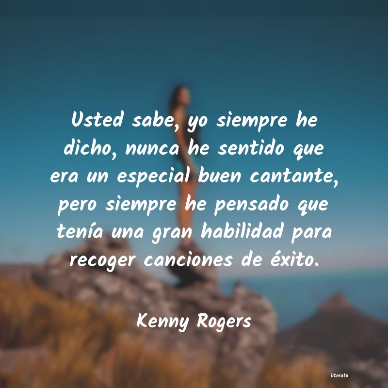 frases de Kenny Rogers
