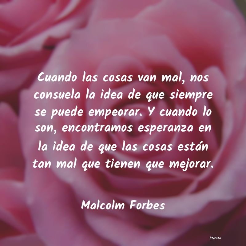 Frases de Malcolm Forbes
