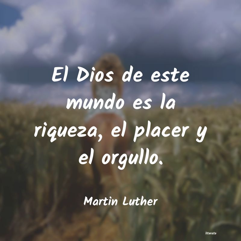 Frases de Martin Luther