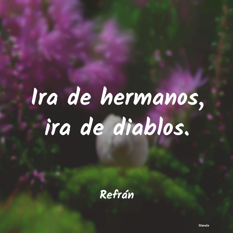 Frases de Refrán