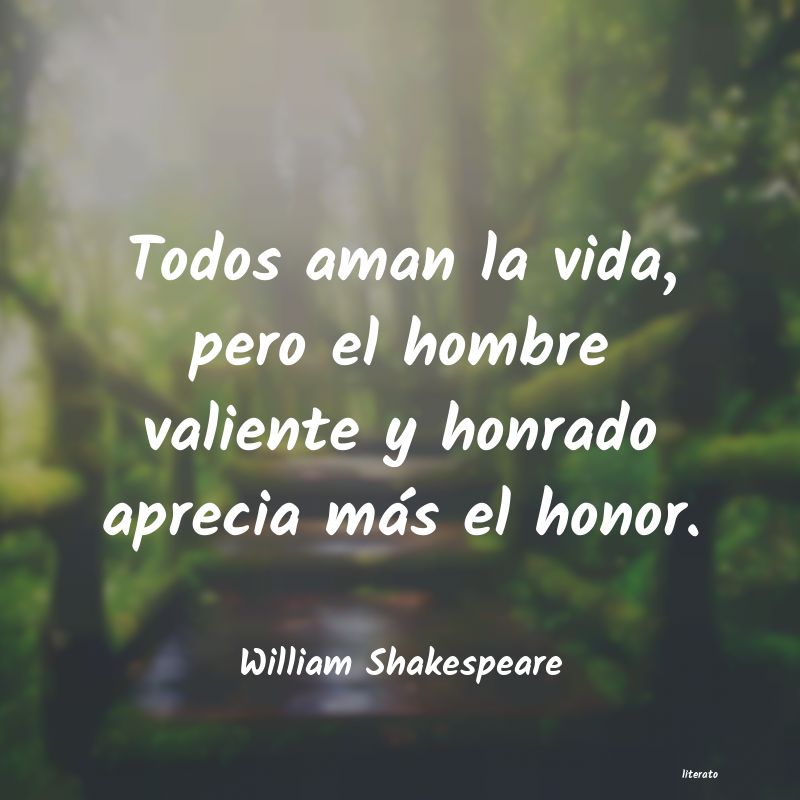 Frases de William Shakespeare