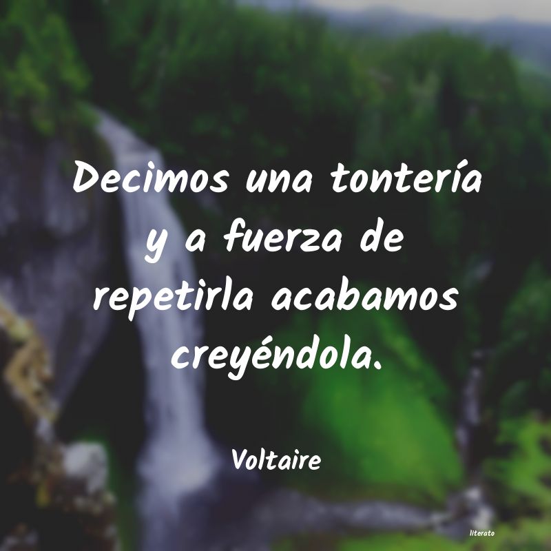 Frases de Voltaire