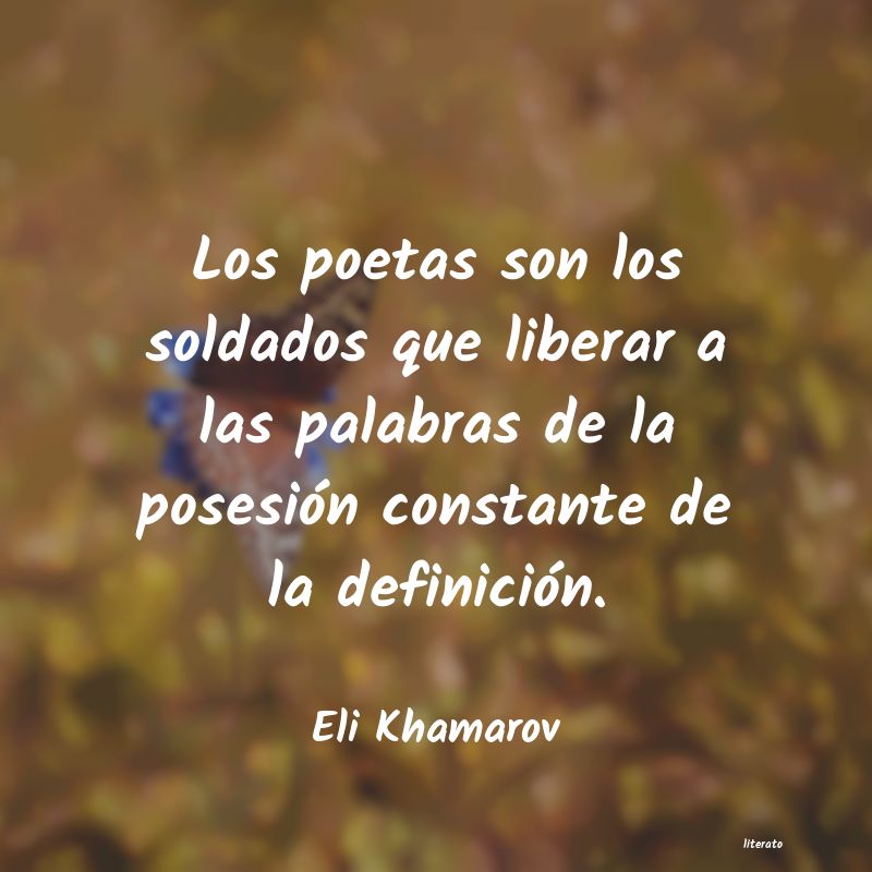 frases de Eli Khamarov