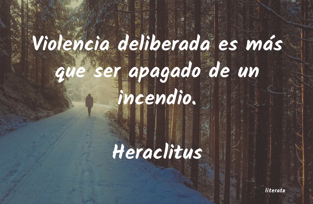 Frases de Heraclitus