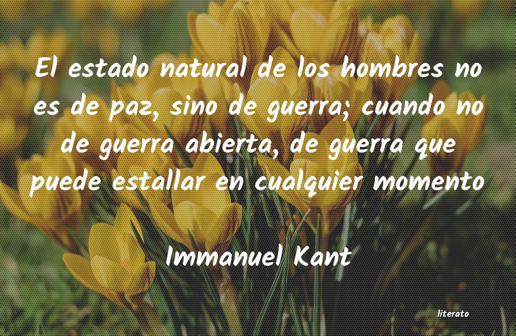 Frases de Immanuel Kant