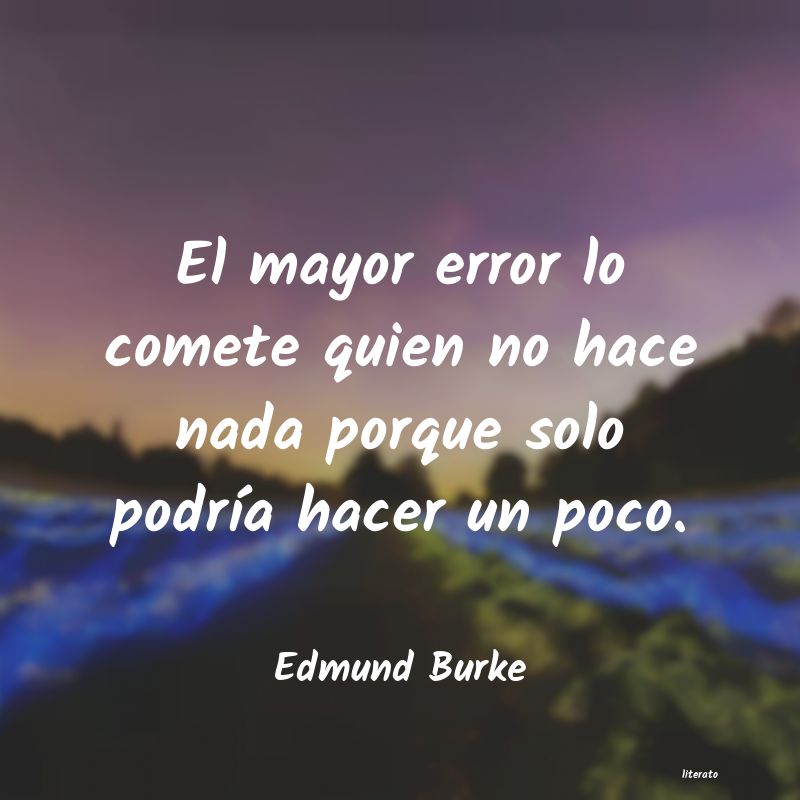 Frases de Edmund Burke