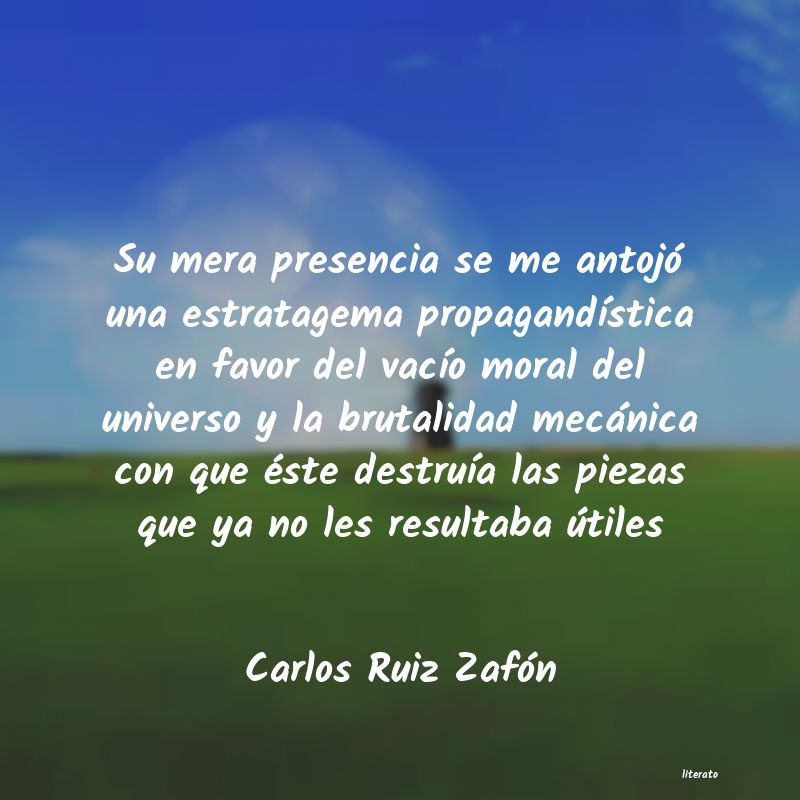 Frases de Carlos Ruiz Zafón