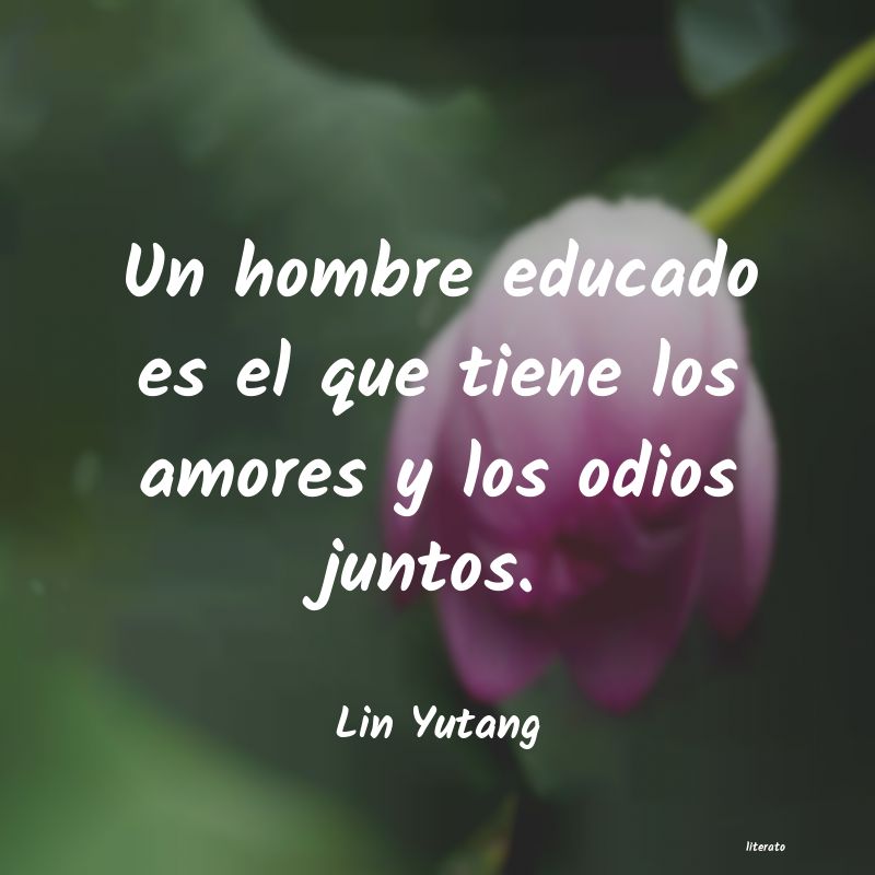 frases de Lin Yutang