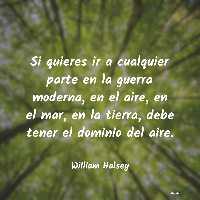 frases de William Halsey
