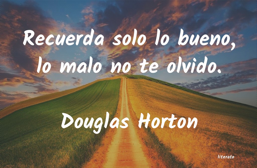 Frases de Douglas Horton