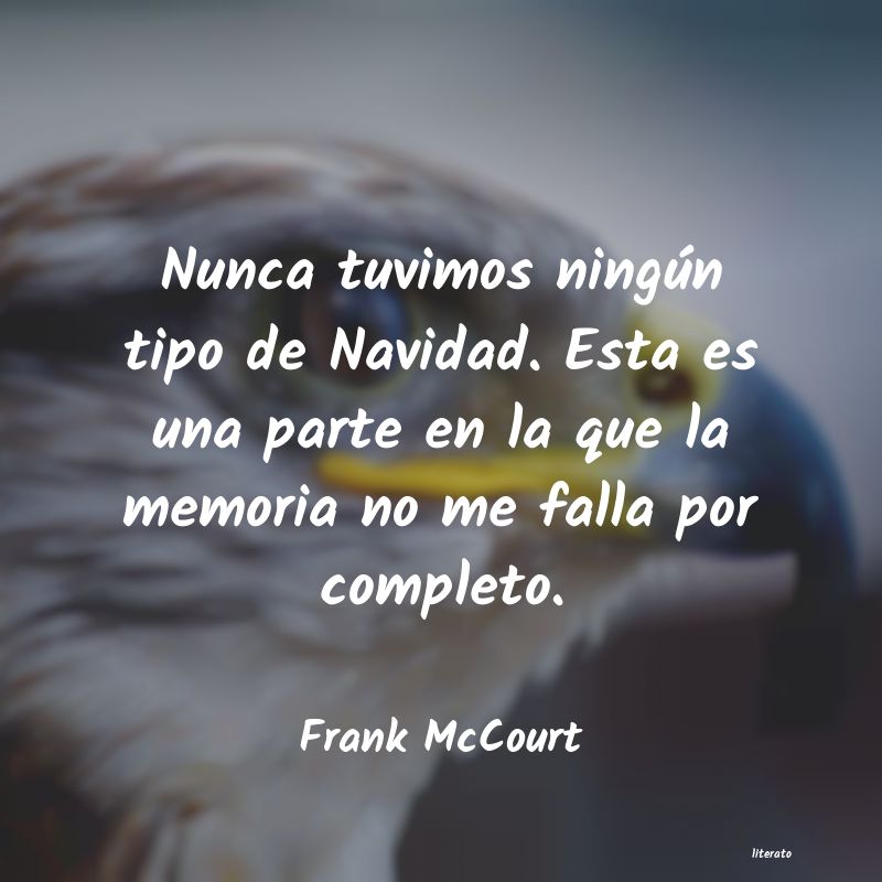frases de Frank McCourt