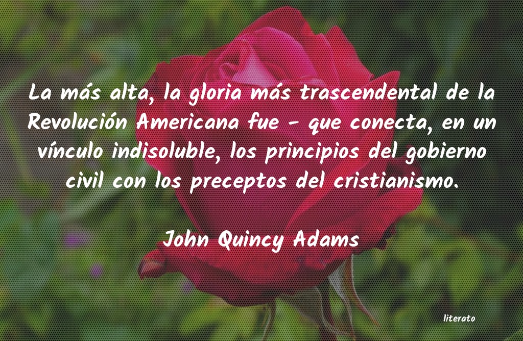 frases de John Quincy Adams