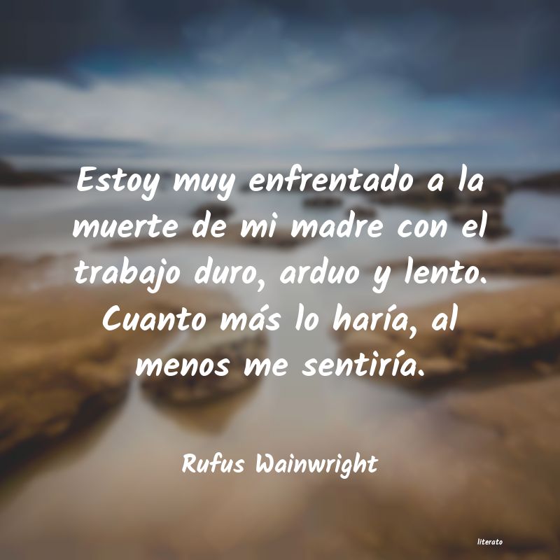 Frases de Rufus Wainwright