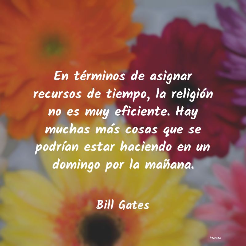frases de Bill Gates