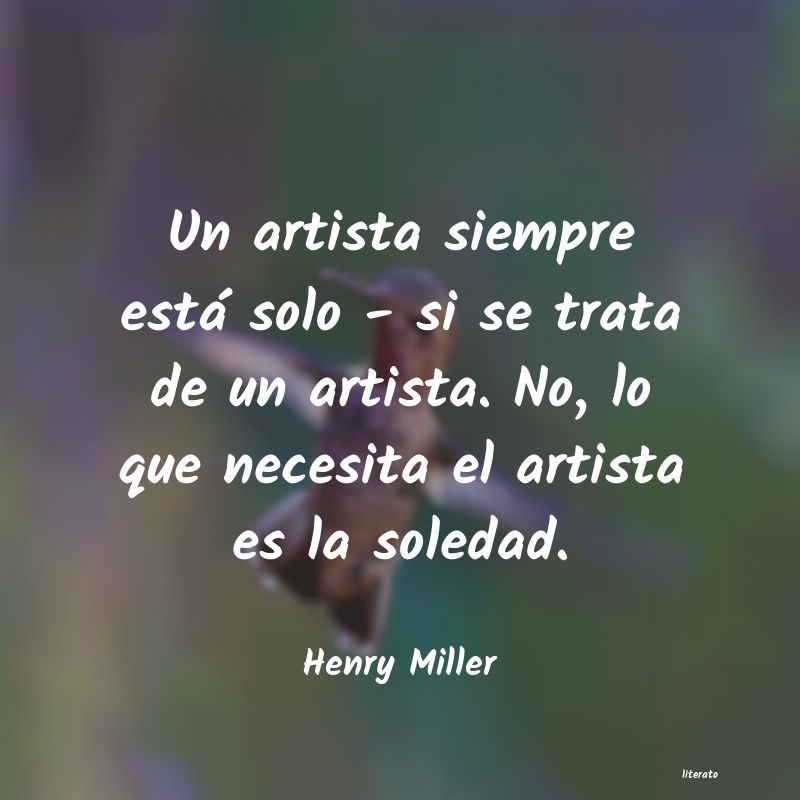 Frases de Henry Miller