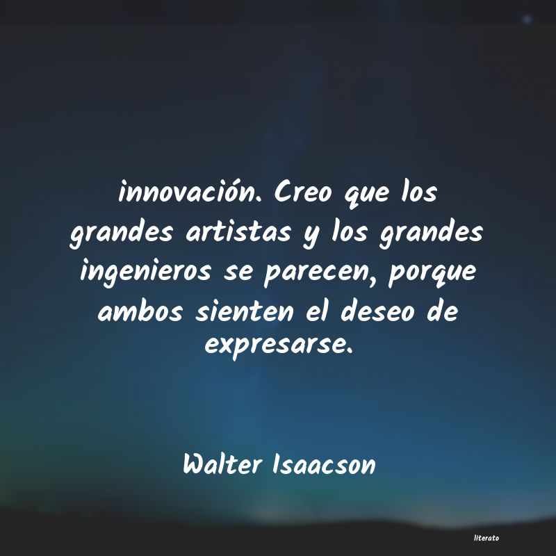 Frases de Walter Isaacson