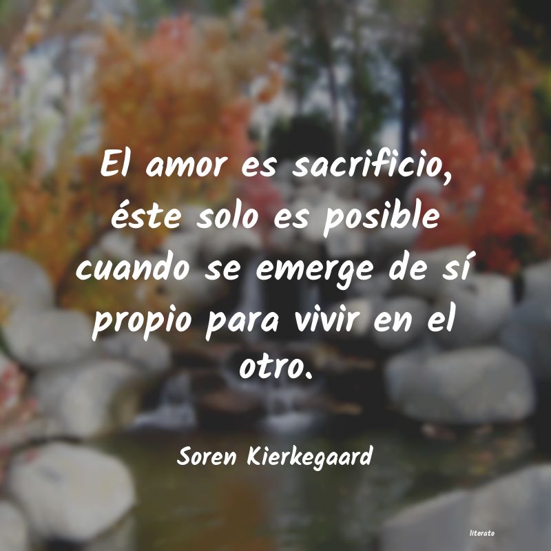 Frases de Soren Kierkegaard