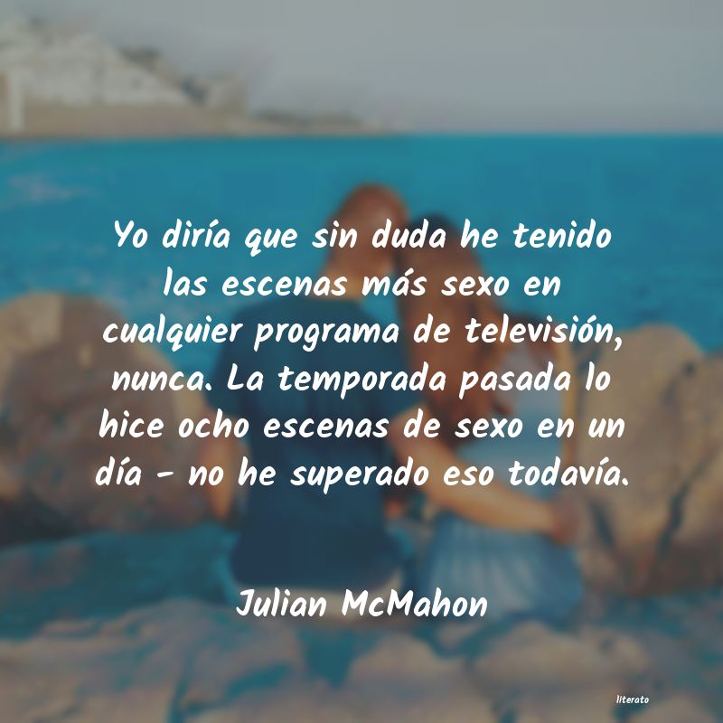 frases de Julian McMahon
