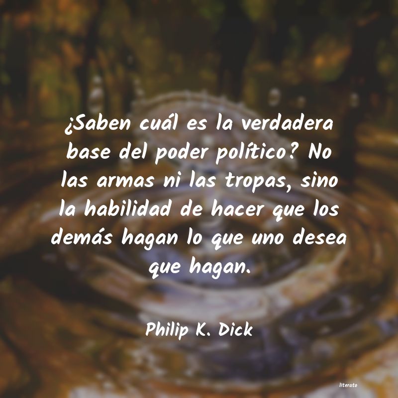 frases de Philip K. Dick