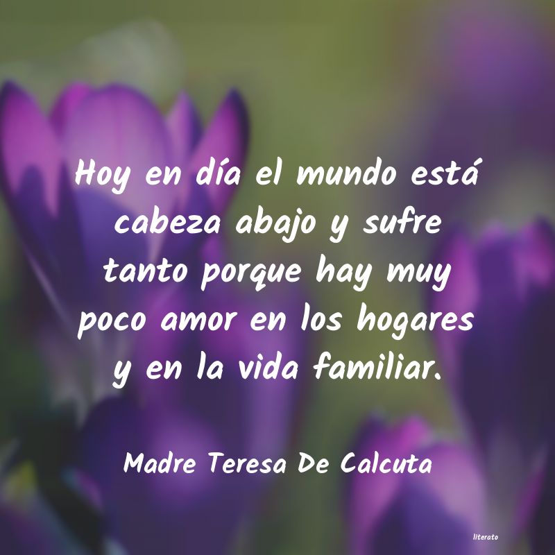 Frases de Madre Teresa De Calcuta