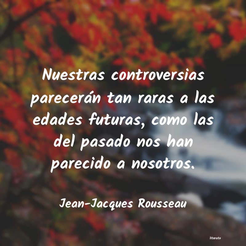 frases de Jean-Jacques Rousseau