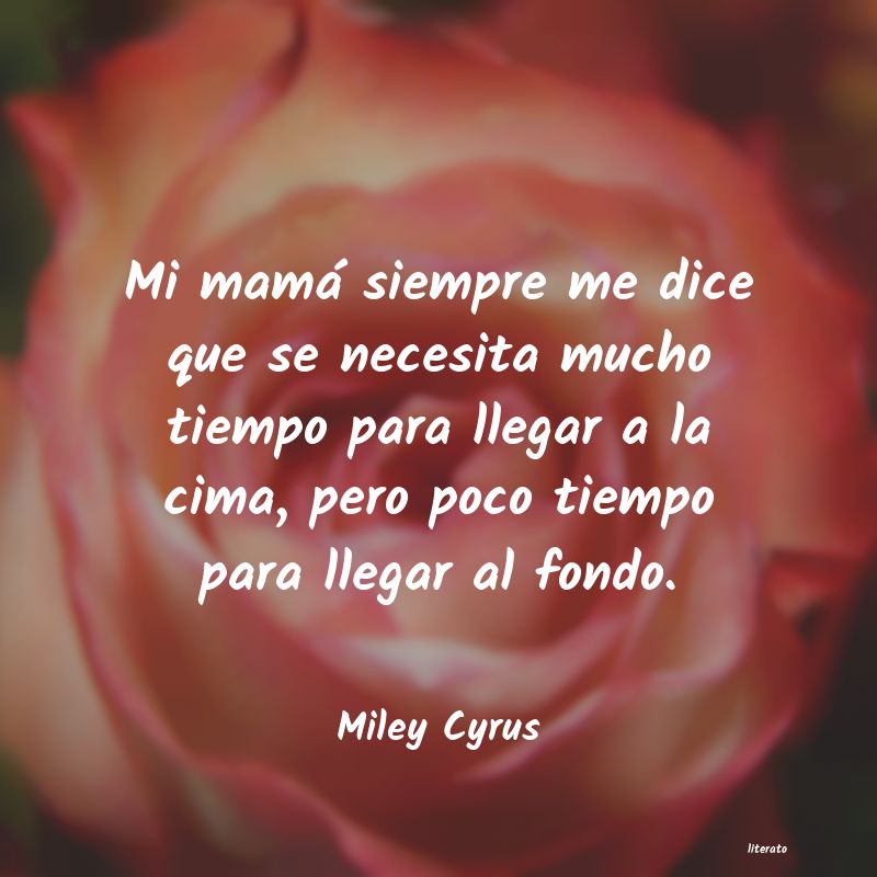Frases de Miley Cyrus