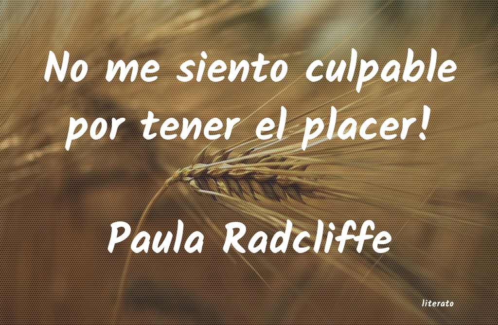 Frases de Paula Radcliffe