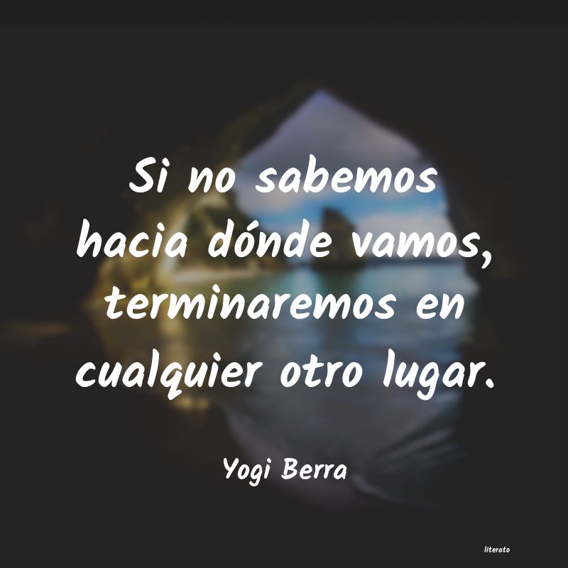 frases de Yogi Berra